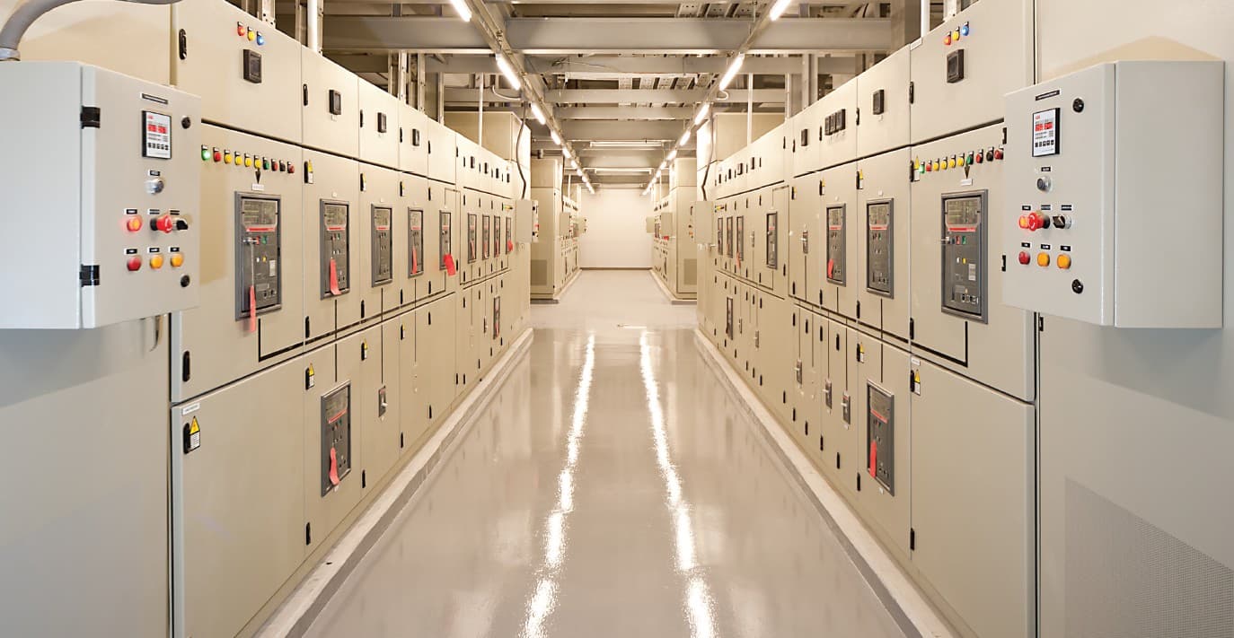 Electrical room and switchgear installation environment